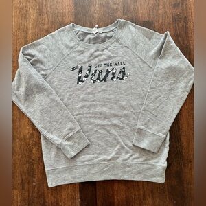 Vans Of THE WALL Crewneck Sweatshirt Size Medium